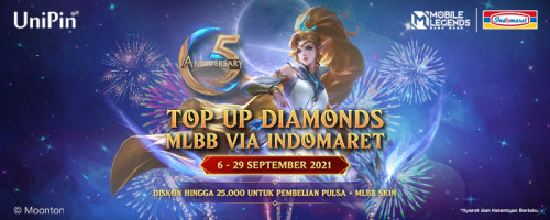 Top Up MLBB via Indomaret, Dapatkan Diskon hingga Rp25,000 untuk Pembelian Pulsa di Indomaret + MLBB Skin